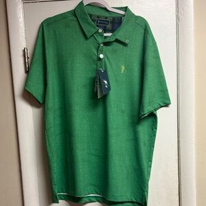 William Murray Golf Vibrant Green Polo Shirt